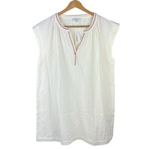 Madwell Cotton Gauze Coverup Dress Size L